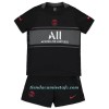 Conjunto (Camiseta+Pantalón Corto) Paris Saint-Germain Tercera Equipación 2021/22 - Niño